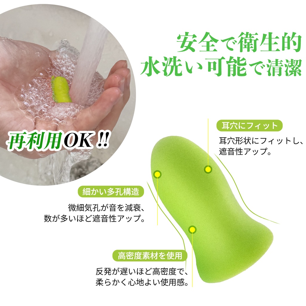 耳栓6ペア