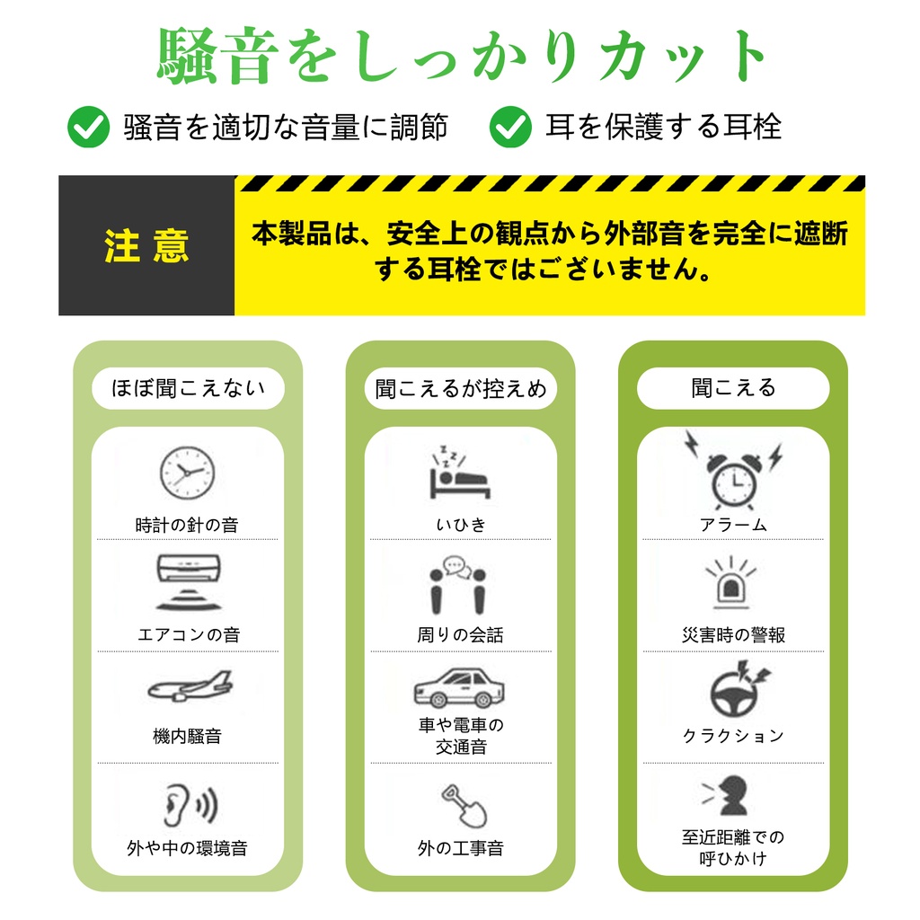 耳栓6ペア